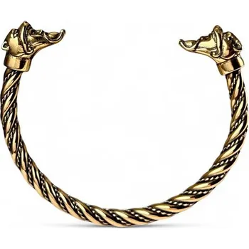 Náramek Drakkaria - splétárna Berserker, vikingský válečník, náramek bronz