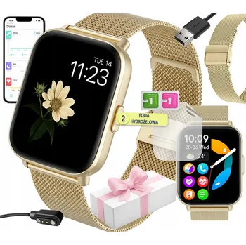 Chytré hodinky CHYTRÉ HODINKY RUBICON RNCF46 ZLATÉ