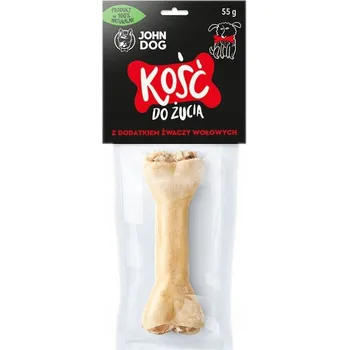 Pamlsek pro psa John Dog Žvýkací kost s hovězím dršťkovým masem 12 cm