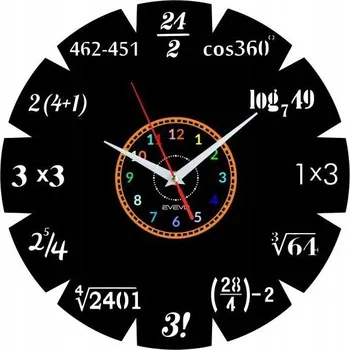 Hodiny Matematické Hodiny pro Učitele Génia - Nástěnné Hodiny z Vinylové Desky Moderní