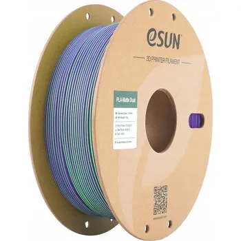 Filament ESun PLA filament Matte Dual Morandi zeleno-fialový 1.75 mm 1 kg
