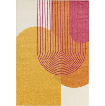 Koberec Žluto-oranžový koberec 80x150 cm Muse Orange Retro – Asiatic Carpets ID_1739848