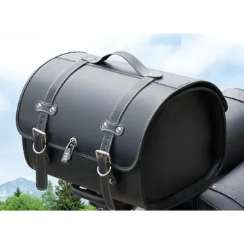 Zavazadlo na motocykl Kufr Brašna Centrální Taška Válec 33L Držák na pití SUZUKI VS VZ VZR INTRUDER