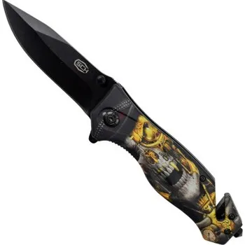 kapesní nůž Nůž Rescue Vampire Skull, kapesní klip, SCK