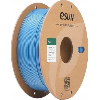 Filament ESun PLA+ Filament modrý 1.75mm 1kg papírová cívka Haze Blue