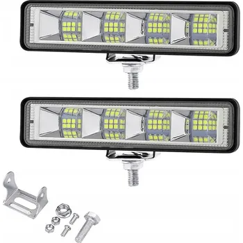 Pracovní světlo 2 KS PRACOVNÍ SVĚTLO PANEL 24 LED 12V/24V IP67