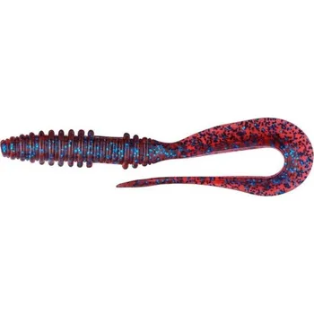 Rybářský háček 9ks - Gumová Nástraha Keitech Mad Wag Slim 4,5" 11,4cm 2,9gr Grape