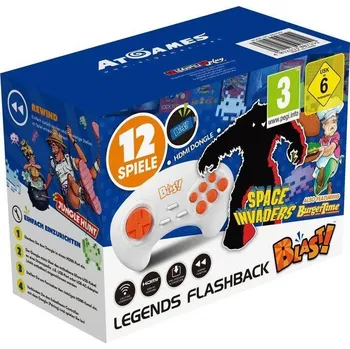 Herní konzole Legends Flashback Blast Space Inviders - retro konzole