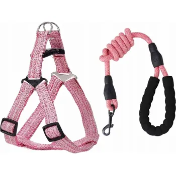 Postroj pro psa Postroj pro psa, velikost S, růžový