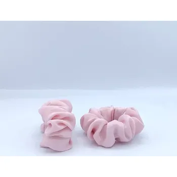 Scrunchie gumička růžová L