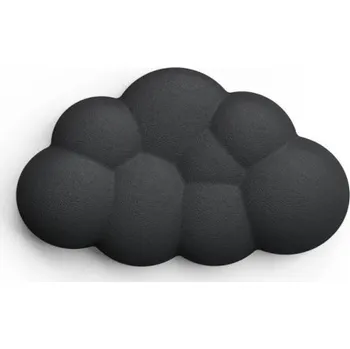 Ergonomická opěrka zápěstí před myš 15 x 9 cm Tvar obláčku Paměťová pěna Podpora ruky při práci s počítačovou myší šedá