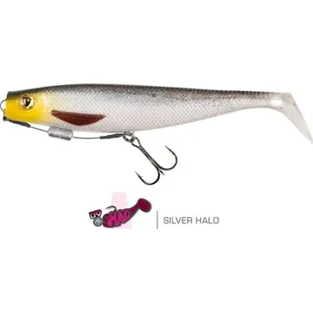 Rybářský háček Gumová Nástraha Rage Pro Shad 18cm 7" Loaded Silver Halo