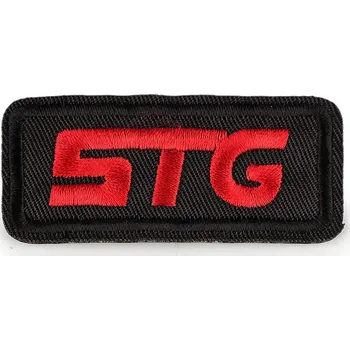 Galanterie Nažehlovačka Varianta: 4 černá červená, Balení: 10 ks