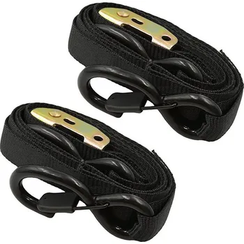 Upínací popruh SEFIS MX stahovací popruhy s kovovou sponou 300kg / 25mm x 2,4m 2ks