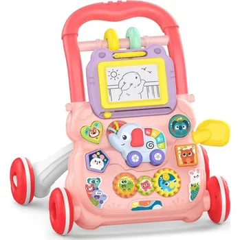 Dětské chodítko Bavytoy Chodítko slon růžové