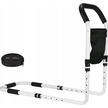 Ložnice Nástavce na nohy postele s madlem pro snadnější vstávání po operaci pro seniory