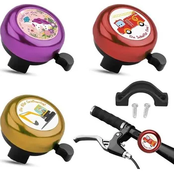 Zvonek na kolo Zvonek na jízdní kolo GAROMIA s jednorožcem