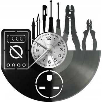 Hodiny Hodiny Elektrikář Nástěnné hodiny Vinylová deska Moderní Dekorativní Jako dárek