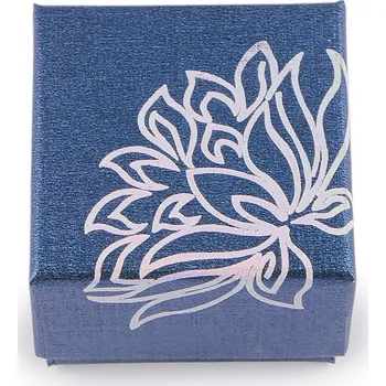 Dárková krabička Krabička na šperky 5x5 cm Varianta: 2 modrá, Balení: 10 ks