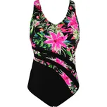 Etiopia Lila jednodílné plavky vyztužené S095 XXL růžová