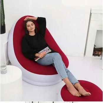 Nafukovací Křeslo Lehátko, Přenosná Nafukovací Pohovka PVC z