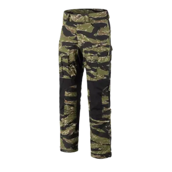 Pánské kalhoty Kalhoty MCDU Pants, PolyCotton Stretch Ripstop, Helikon, Tiger Stripe / Černé, 3XL, Standardní