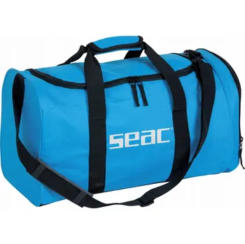 SEAC taška přes rameno modrá 42 l na trénink, bazén, posilovnu, lehká