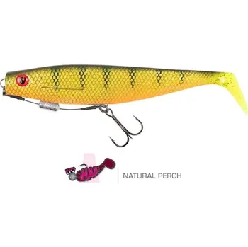 Rybářský háček Gumová Nástraha Rage Pro Shad 18cm 7" Loaded Natural Perch