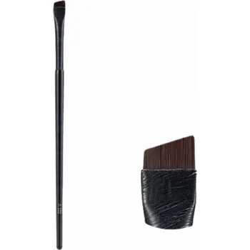 Kosmetický štětec Štětec na obočí Gecomo A102 ultratenký úzký zkosený, černý