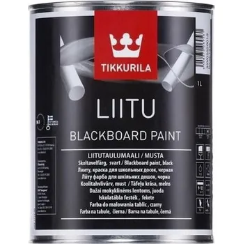 Olej na dřevo TIKKURILA® LIITU BLACKBOARD PAINT Tabulová barva, černá, 1l