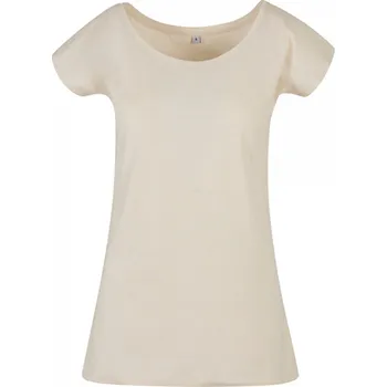 Dámské tričko Build Your Brand Basic Letní dámské tričko se širokým výstřihem Barva: Písková, Velikost: L BYBB013
