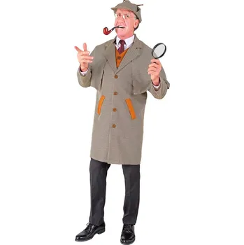 Karnevalový kostým Pánský kostým detektiv - XXL