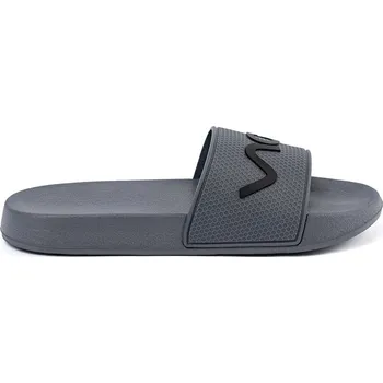 Dámské žabky Jedinečné šedé dámské nazouváky na plochém podpatku 40