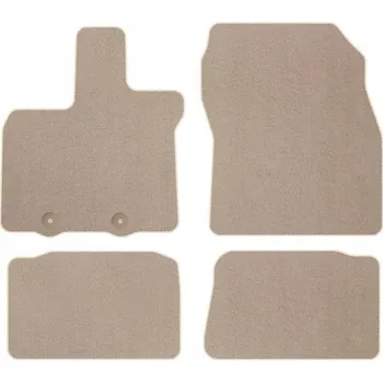 autokoberec Kobercové rohože Edecor velurové 4 ks