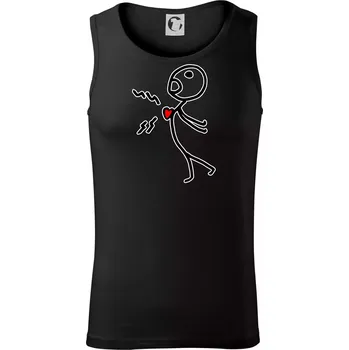 Láska magnet - Tílko pánské Core - XL ( Černá )