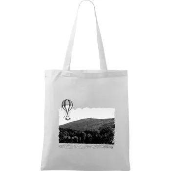 Retro Čerchov - Taška bavlněná - 42 x 38 cm ( Bílá )