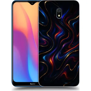 Pouzdro na mobilní telefon Picasee silikonový průhledný obal pro Xiaomi Redmi 8A - Noir