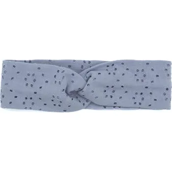 Čelenka Dětská čelenka překřížená lila 0-6m