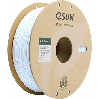 Filament PLA Filament eSUN 1,75 mm 1 kg bílý