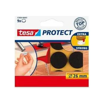 Lepicí páska Samolepicí podložky "Protect® 57894", hnědá, plsť, 26 mm, TESA,rychlé dodání