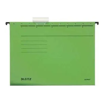 Kancelářské potřeby Závěsné desky Leitz ALPHA® typu "V", Zelená [25 ks],rychlé dodání