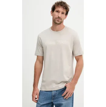 Pánské tričko Bavlněné tričko Marc O'Polo 526201251154 béžová 80X, vel. XXL