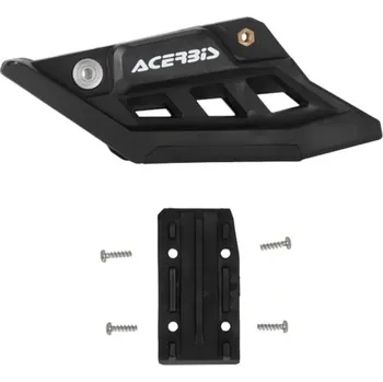 Motodíl ACERBIS vodítko řetězu KTM EXC / EXCF / EXC-F / XC-W / XCFW 24-25, SX / SXF / XC / XC-F 23-25 HUSQVARNA TE / FE 24-25, TC / FC 23-25 GAS GAS 24-25 (vyměnitelné dolní vložka) barva černá (ACERBIS vodítko řetězu KTM EXC / EXCF / EXC-F / XC-W / XCFW 24-25, S