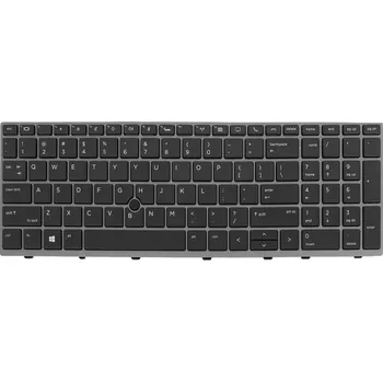 Náhradní klávesnice pro notebook Klávesnice L14367-001 L17971-001 HP 755 850 15u G5 LED pro HP, Compaq