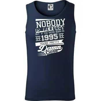 Nobody is perfect - 1995 - Tílko pánské Core - XL ( Námořní modrá (velmi tmavá - téměř černá) )