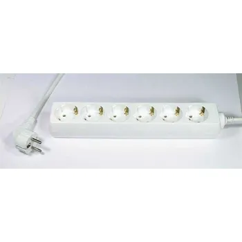 Prodlužovací kabel Prodlužovací kabel, 6 zásuvek, 1,5 m,rychlé dodání