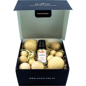 Aroma difuzér Belair Pur VŮNĚ FRESH S DŘEVĚNÝMI KULIČKAMI Limeta/rebarbora