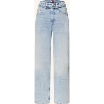 Dámské džíny Tommy Jeans Dámské Straight Džíny Charlie, 1a5 denim mid...