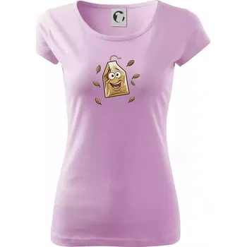 Dámské tričko Parové triko - Hrnek a čaj - Dámské triko Pure - XS ( Orchid )