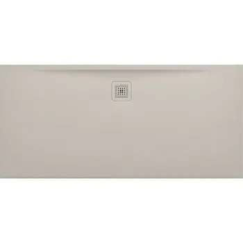 Sprchová vanička Laufen Pro - vanička obdélníková 160x75 s odtokem na delší straně, Marbond béžová matná H2139571860001